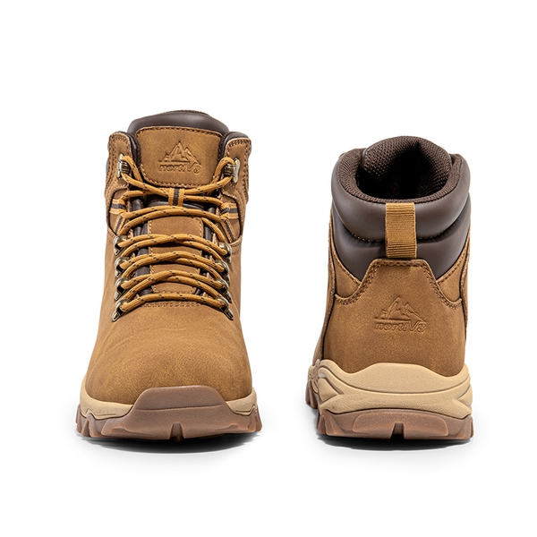 Men's Fur-Lined Thinsulate Waterproof Snow Boots - CAMEL - 3